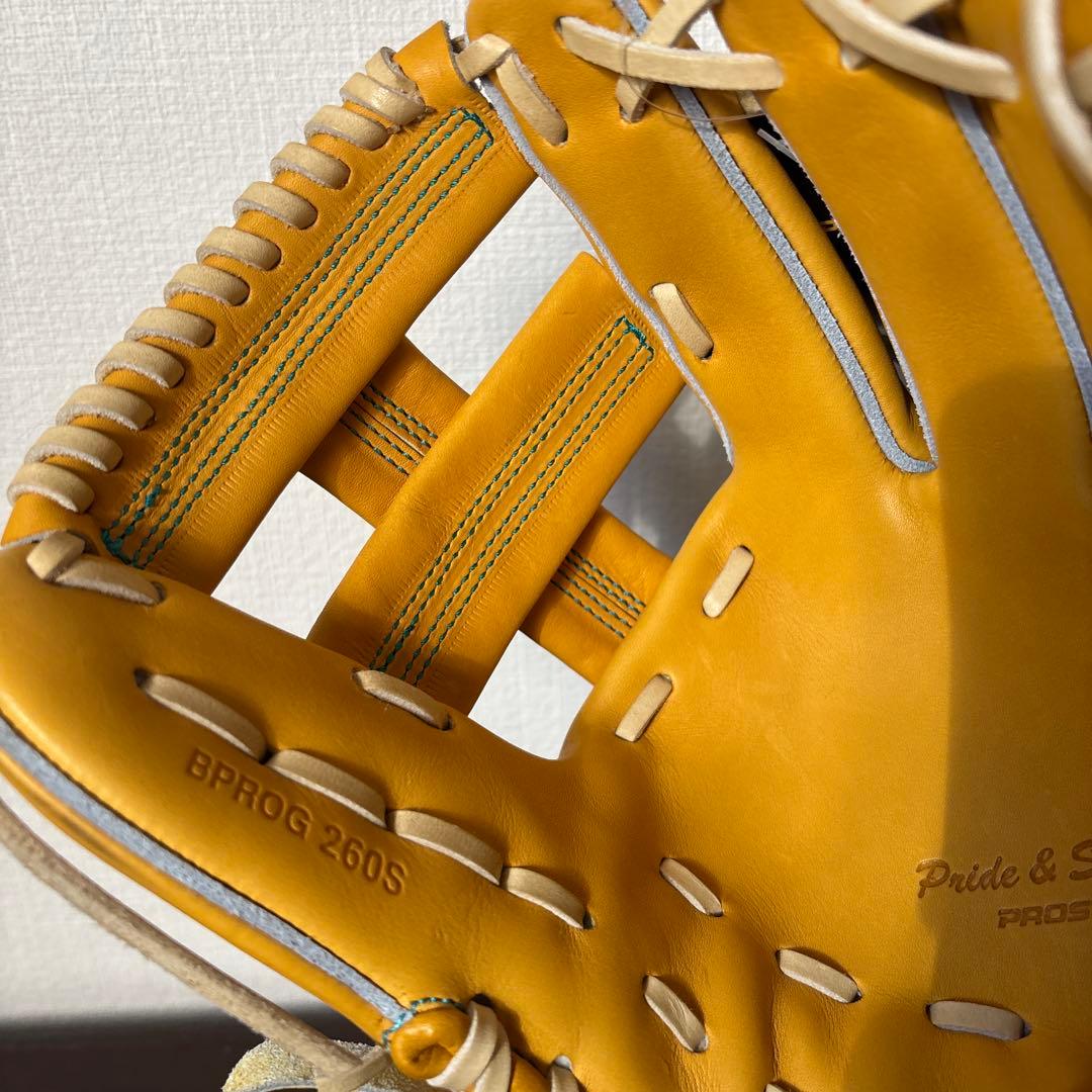 ゼット　プロステイタスSE　硬式　グラブ　内野手用 グローブ　定価66,000円