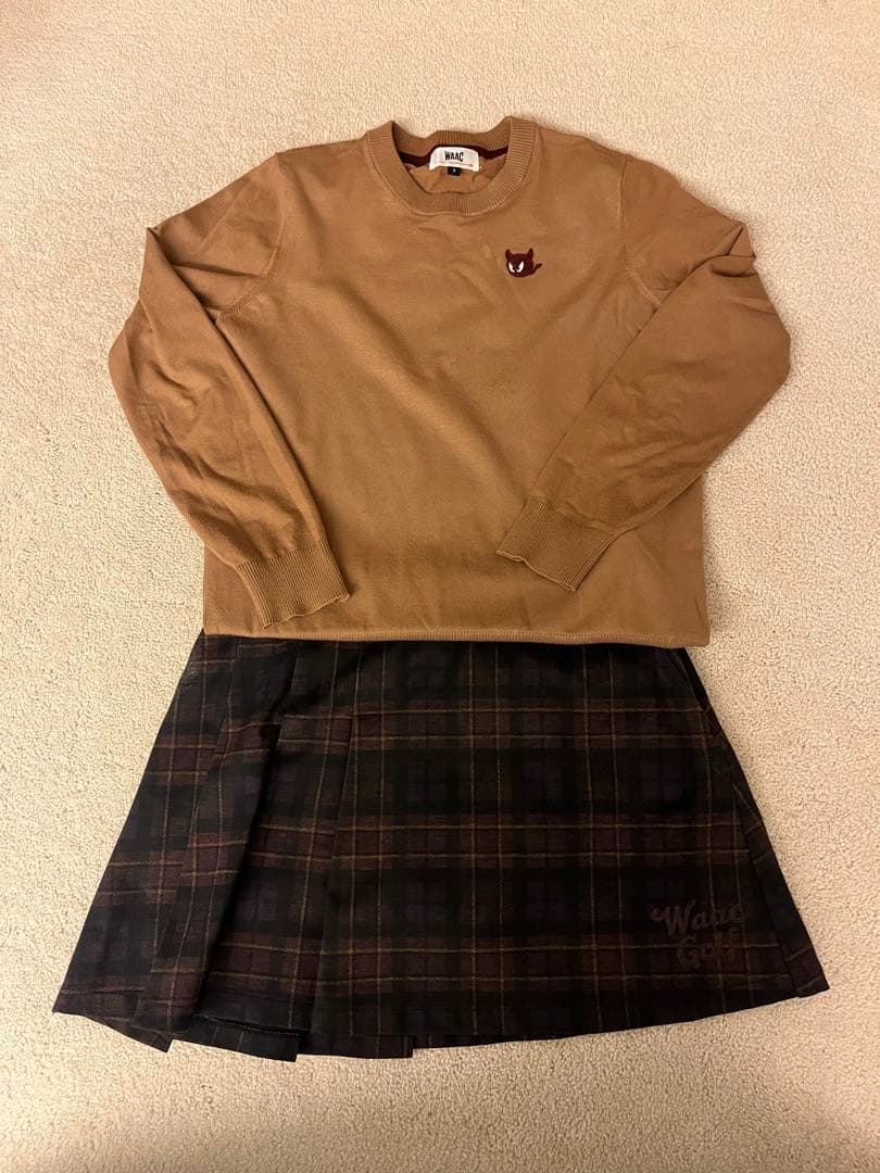 Waac Golf セーター、スカートのセットアップ