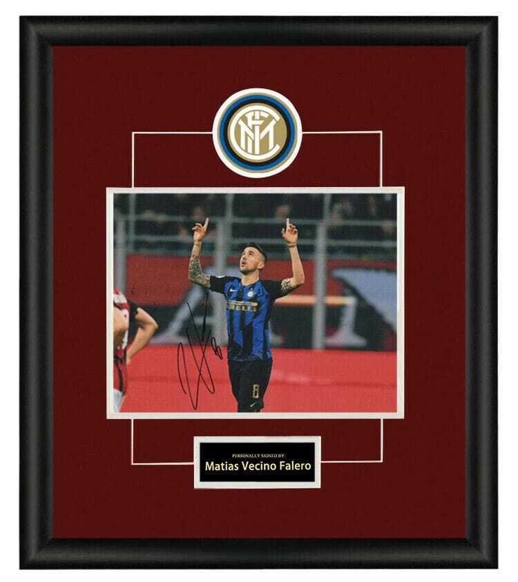 直筆サイン入り写真 マティアス・ベシーノ インターミラノ SA鑑定済