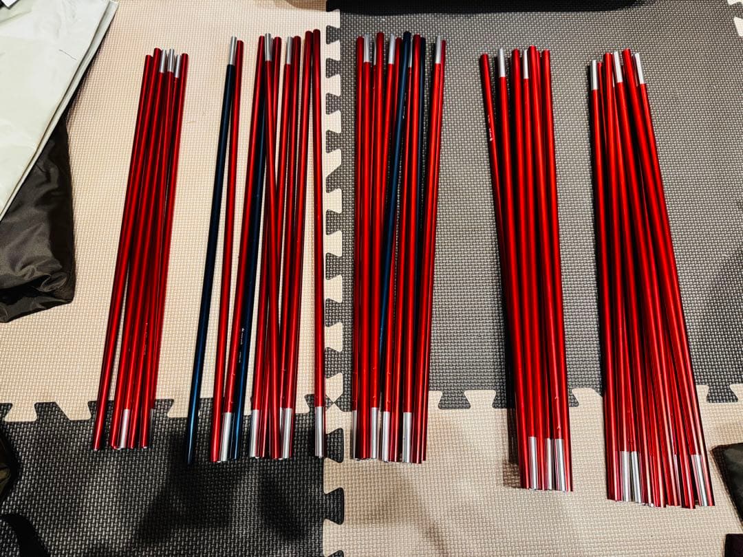 【値下げ】peak ドックドームpro6 アイボリー グランドシート付き