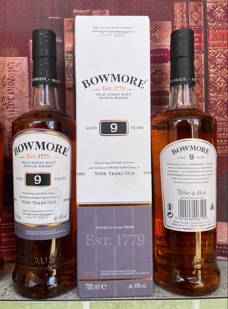BOWMORE 12年 & 9年 ウイスキー セット