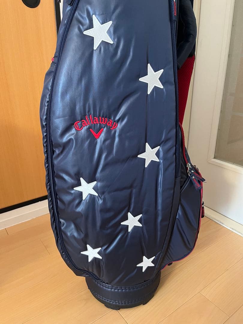 Callaway キャロウェイ ゴルフバッグ ネイビー 星柄