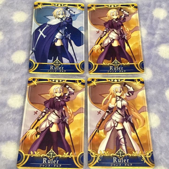 〖ジャンヌ・ダルク〗FGOアーケード/ノーマル/再臨セット