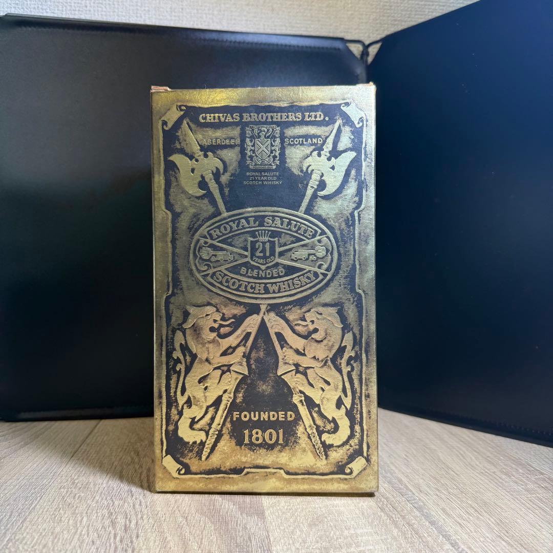 【未開栓】CHIVAS ロイヤルサルート 21年 700ml 古酒　Y