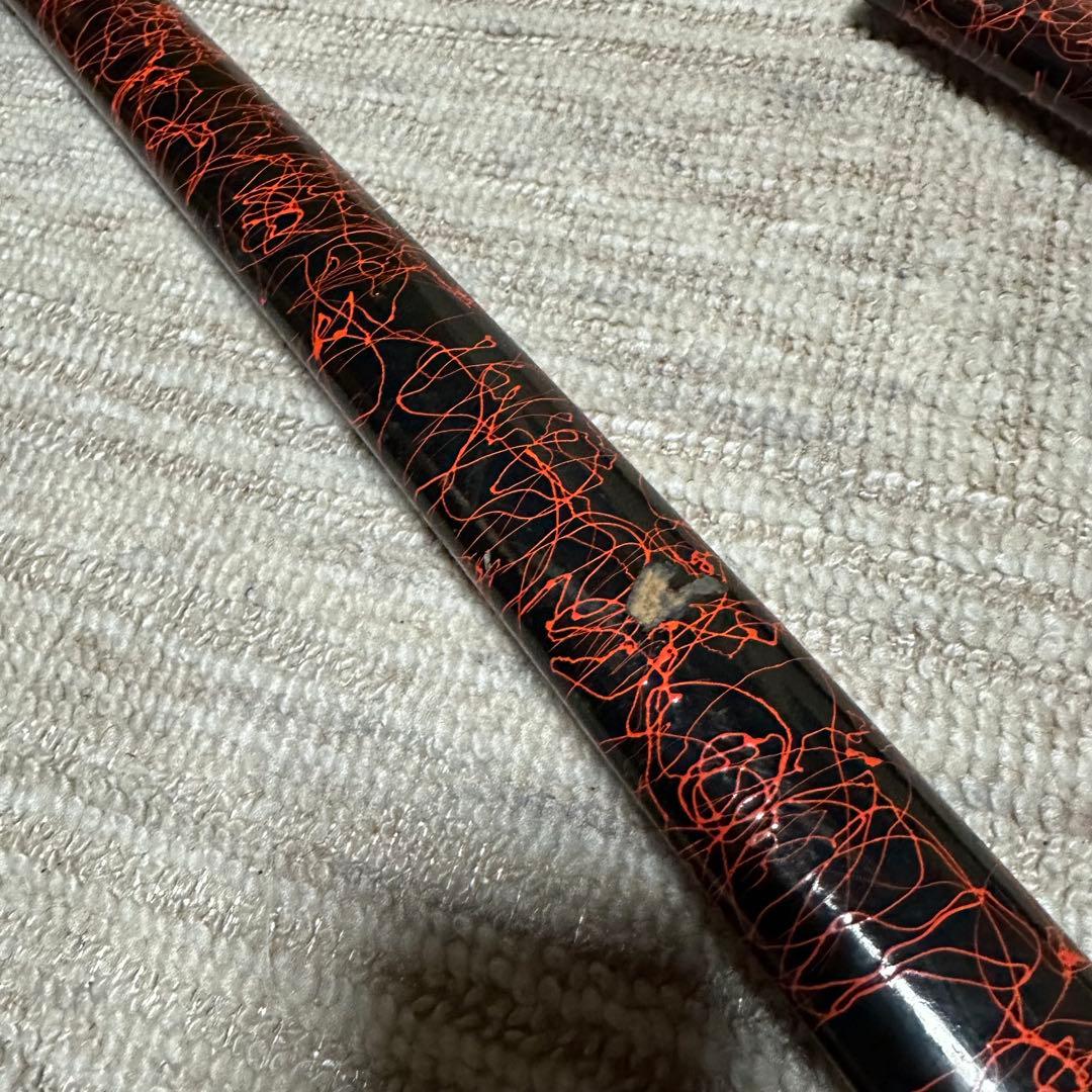 模造刀 赤黒鞘 二本セット