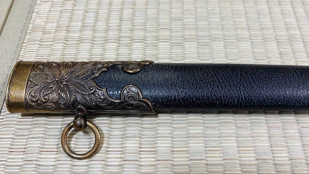 模造刀 海軍刀 指揮刀 サーベル 刀緒付き 250617-1