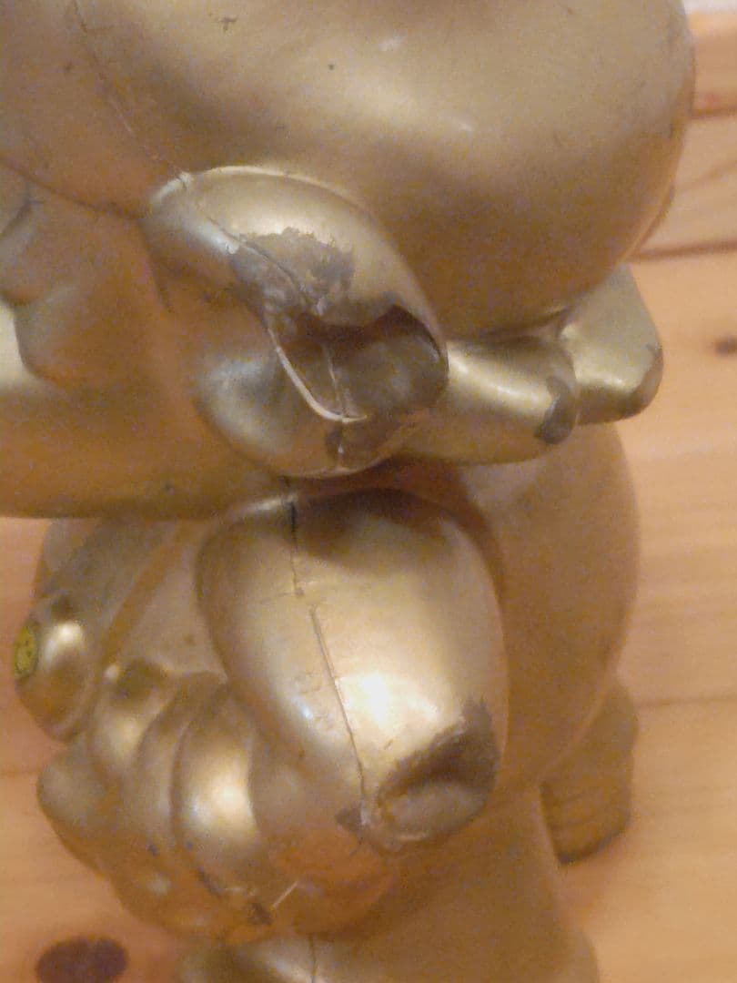 非売品 任天堂特約店 店頭ディスプレイ 金のマリオ像 ゴールドスーパーマリオ