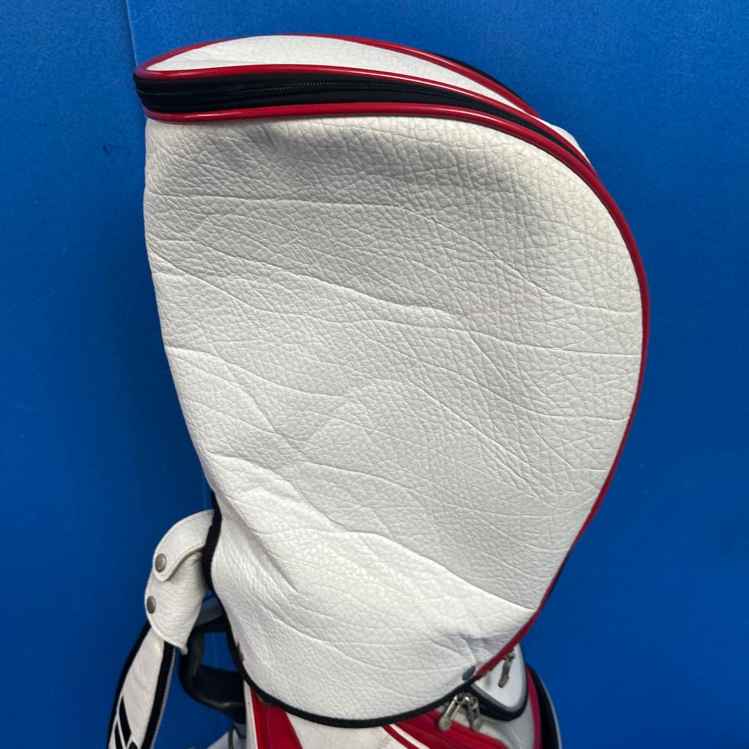 YAMAHA inpres キャディバッグ ホワイト/レッド