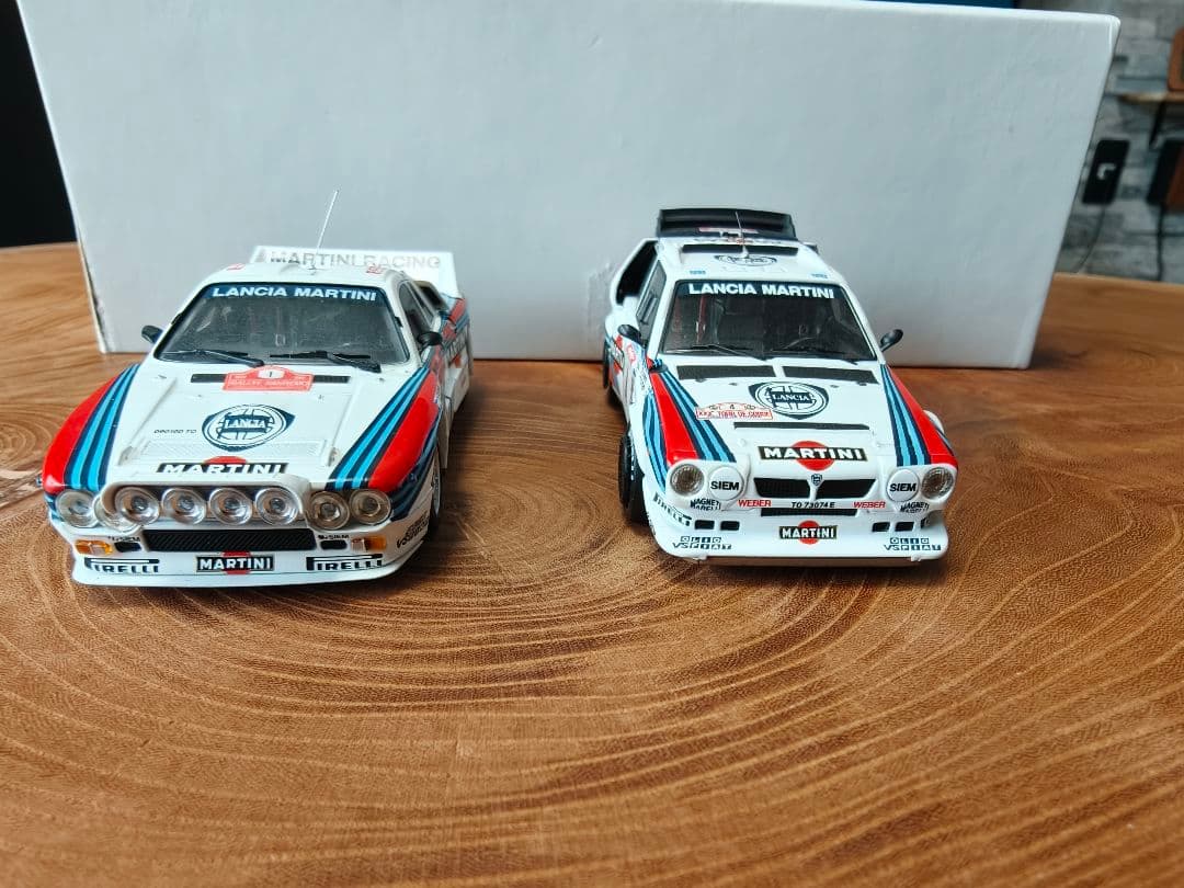 hpi-racing製 1/43 ランチャ　ミニカー 2台セット　中古品