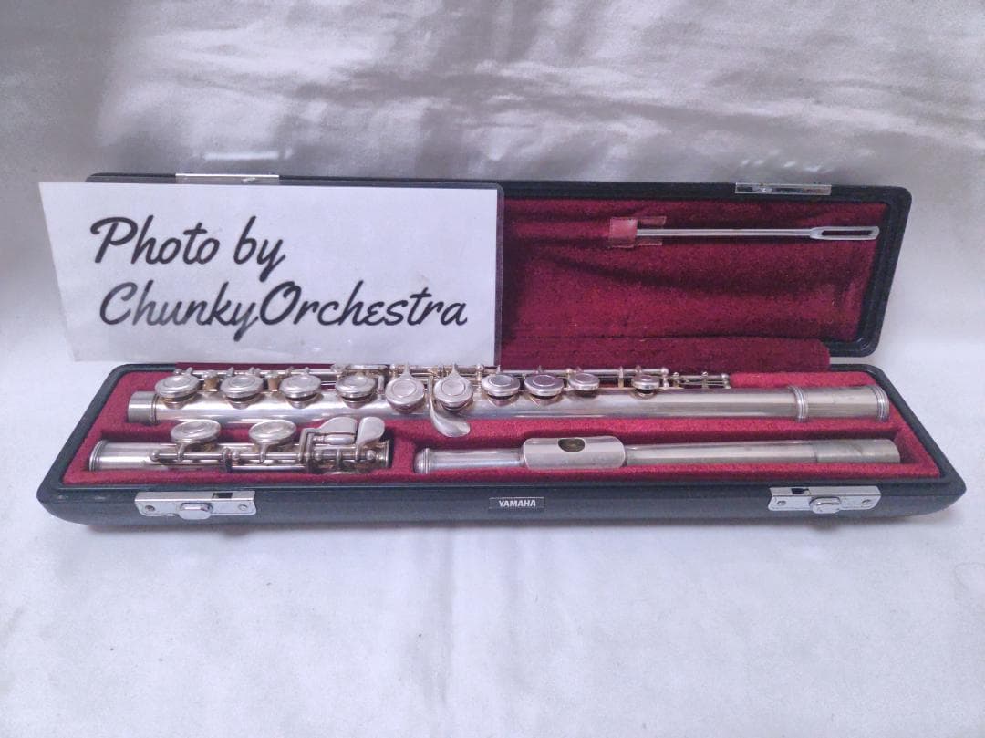 YAMAHA YFL-211S フルート 銀メッキハードケース付 #3032