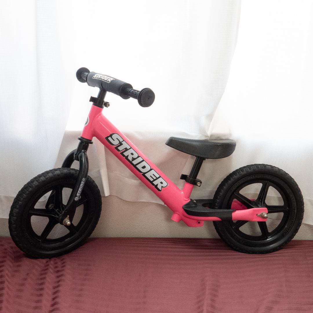 極美品✨ ストライダー STRIDER スポーツモデル 12インチ ピンク