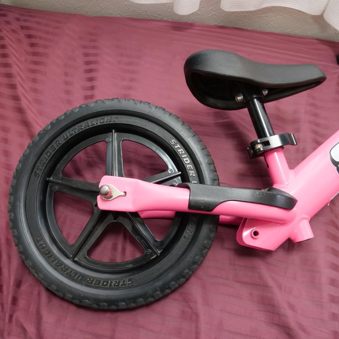 極美品✨ ストライダー STRIDER スポーツモデル 12インチ ピンク