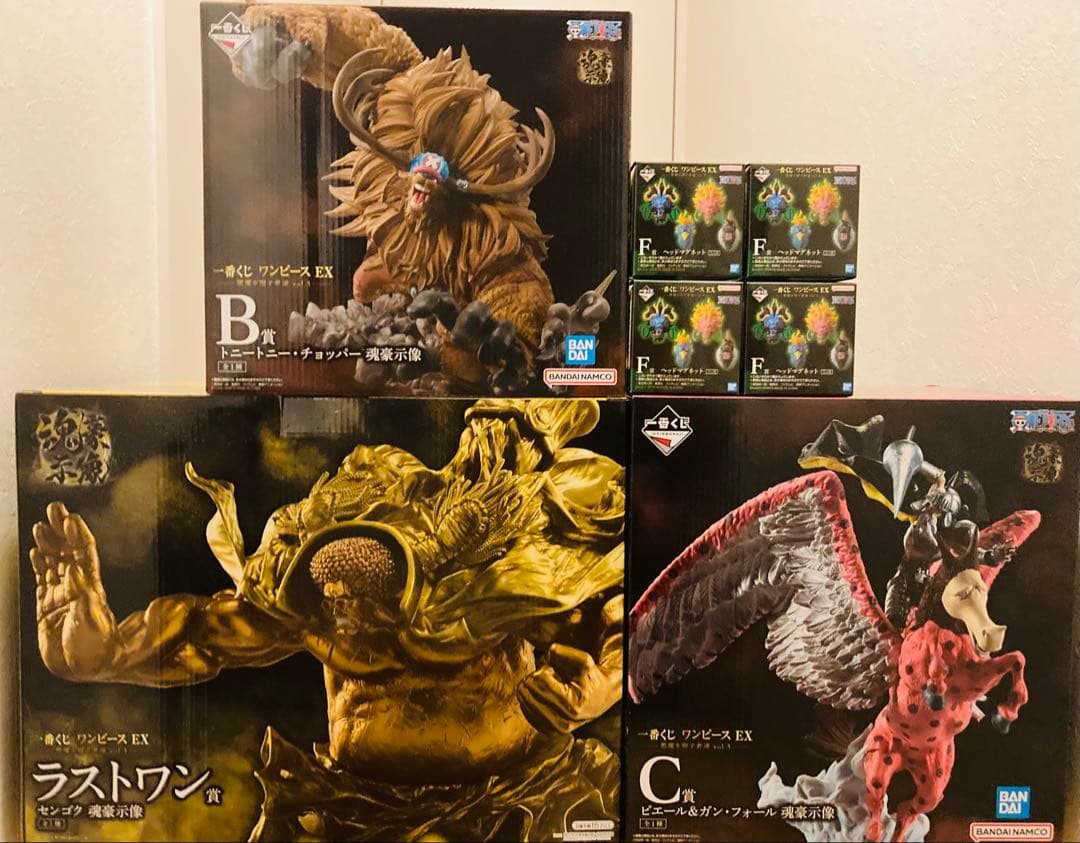 一番くじ ワンピース 悪魔を宿す者達 上位賞まとめ売り F賞 コンプ