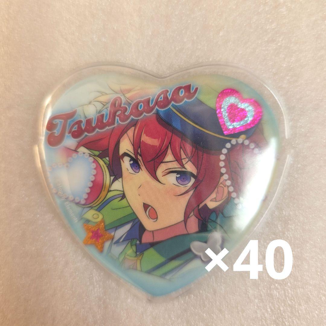 あんさんぶるスターズ ハート缶バッジ 朱桜司