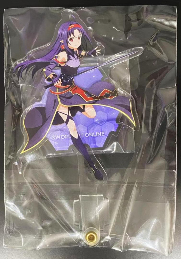 ライフカード特典　ソードアートオンライン　アクスタセット4点セット