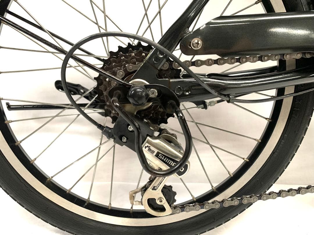 【即乘】送料無料 折り畳み電動自転車24V 8Ah 6速 20インチ 動作確認済