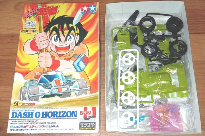 【未組立】ダッシュ四駆郎 ミニ四駆 3個 ミニ四駆データノート 他 昭和レトロ