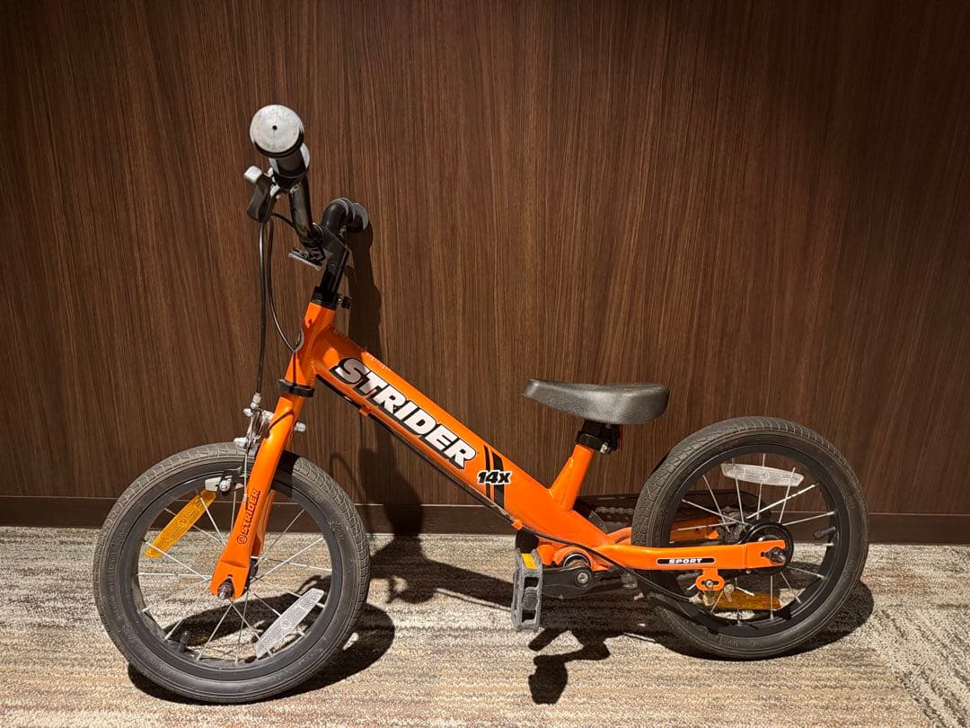 STRIDER 14x 子供用自転車 オレンジ