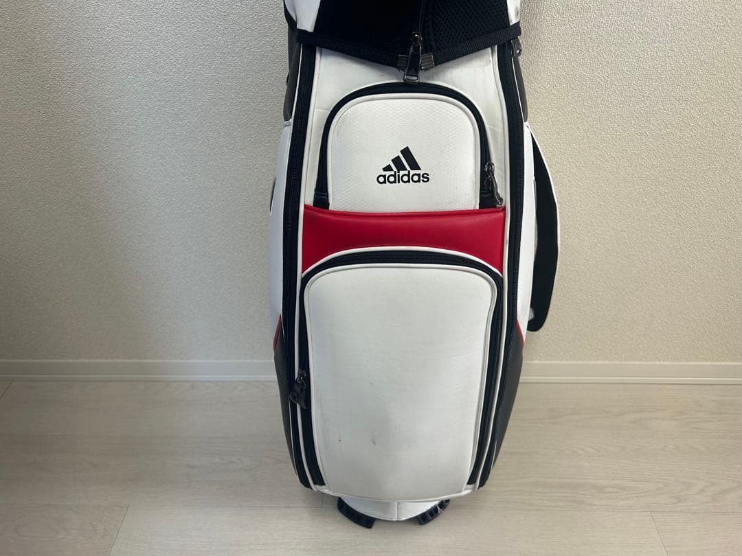 adidas ゴルフバッグ・キャディバッグ 白/黒/赤