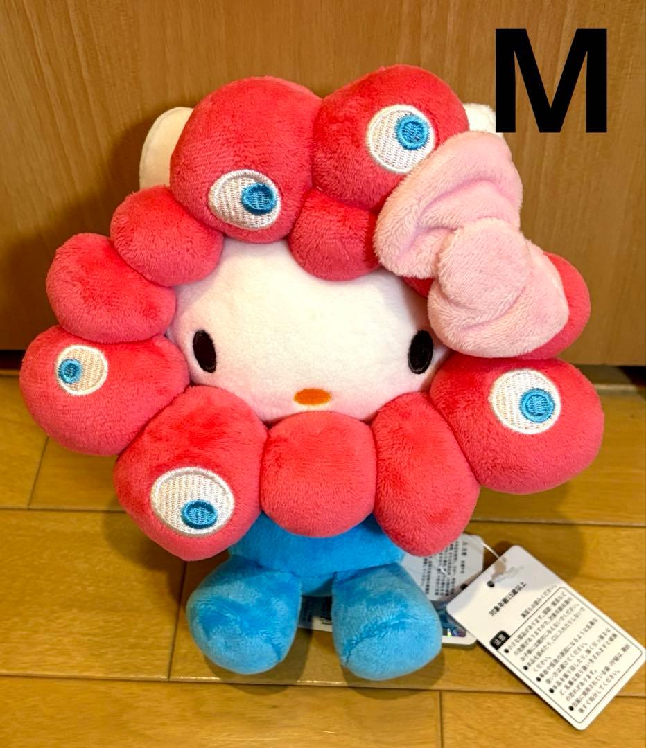 1*中様 サンリオミャクミャクなりきりキティ　ぬいぐるみ　Mサイズ　未使用新品