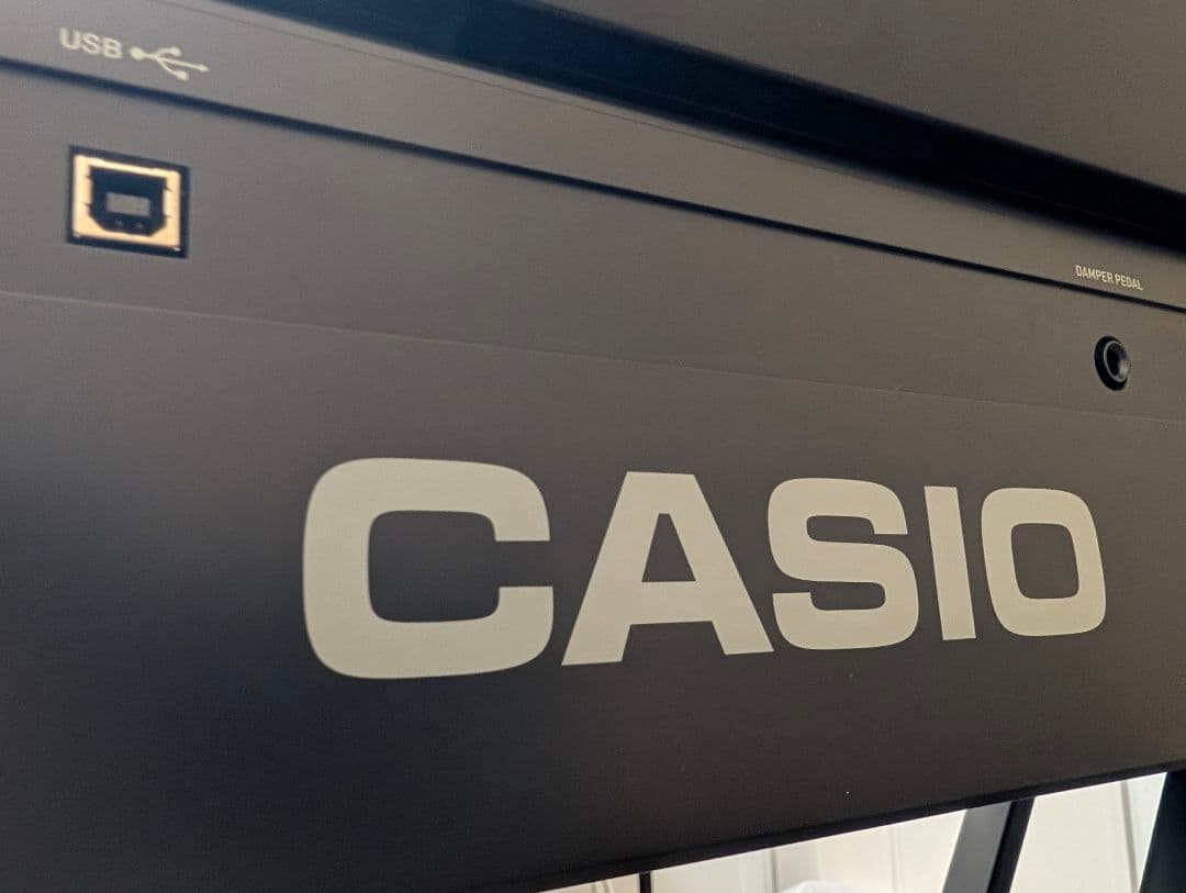 CASIO88鍵盤 電子ピアノ Privia PX-160BK ソリッドブラック