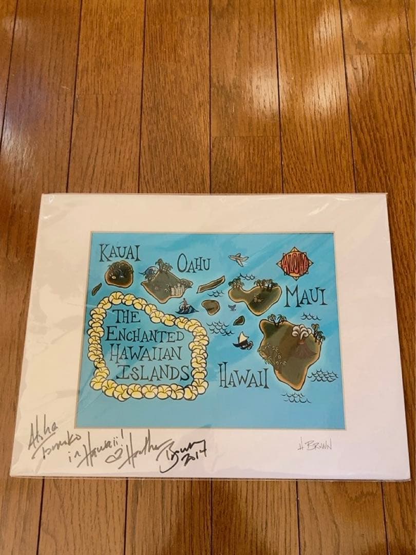 ヘザーブラウン(Heather Brown) アート 直筆サイン付き