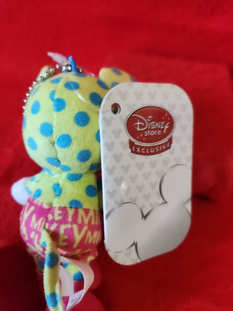 ディズニー　ミッキー　ぬいぐるみキーチェーン　ストラップ　マスコット