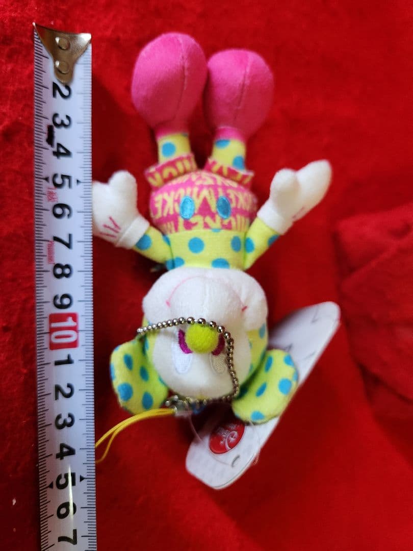 ディズニー　ミッキー　ぬいぐるみキーチェーン　ストラップ　マスコット