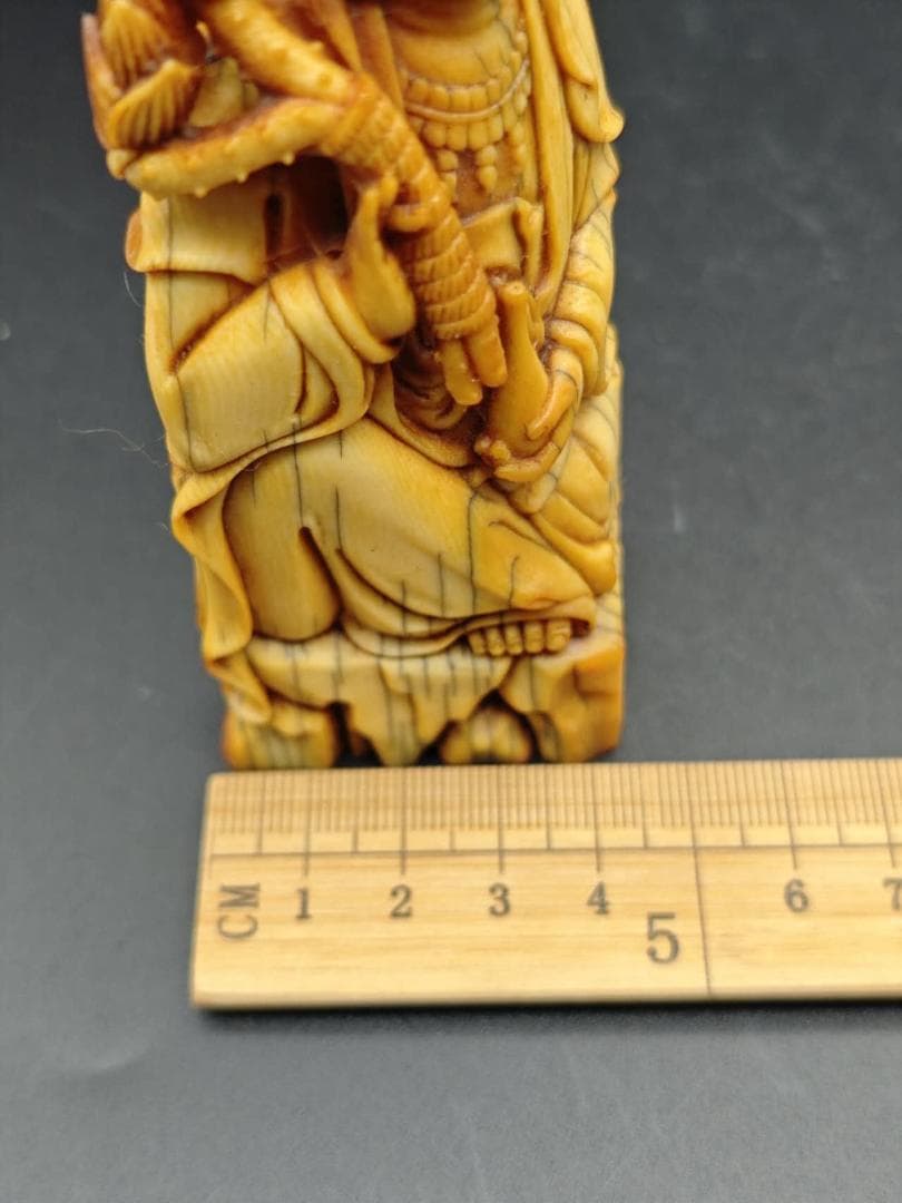 中国古美術　観音様　置物　唐物　仏教(F-36)