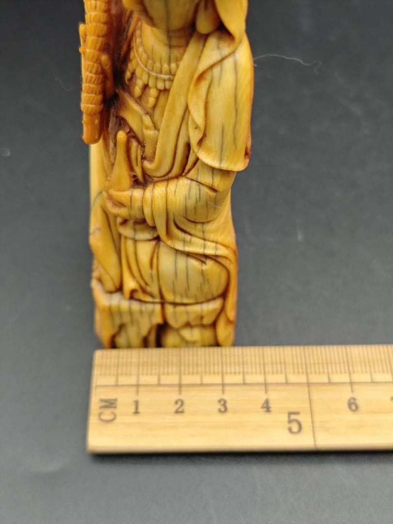 中国古美術　観音様　置物　唐物　仏教(F-36)