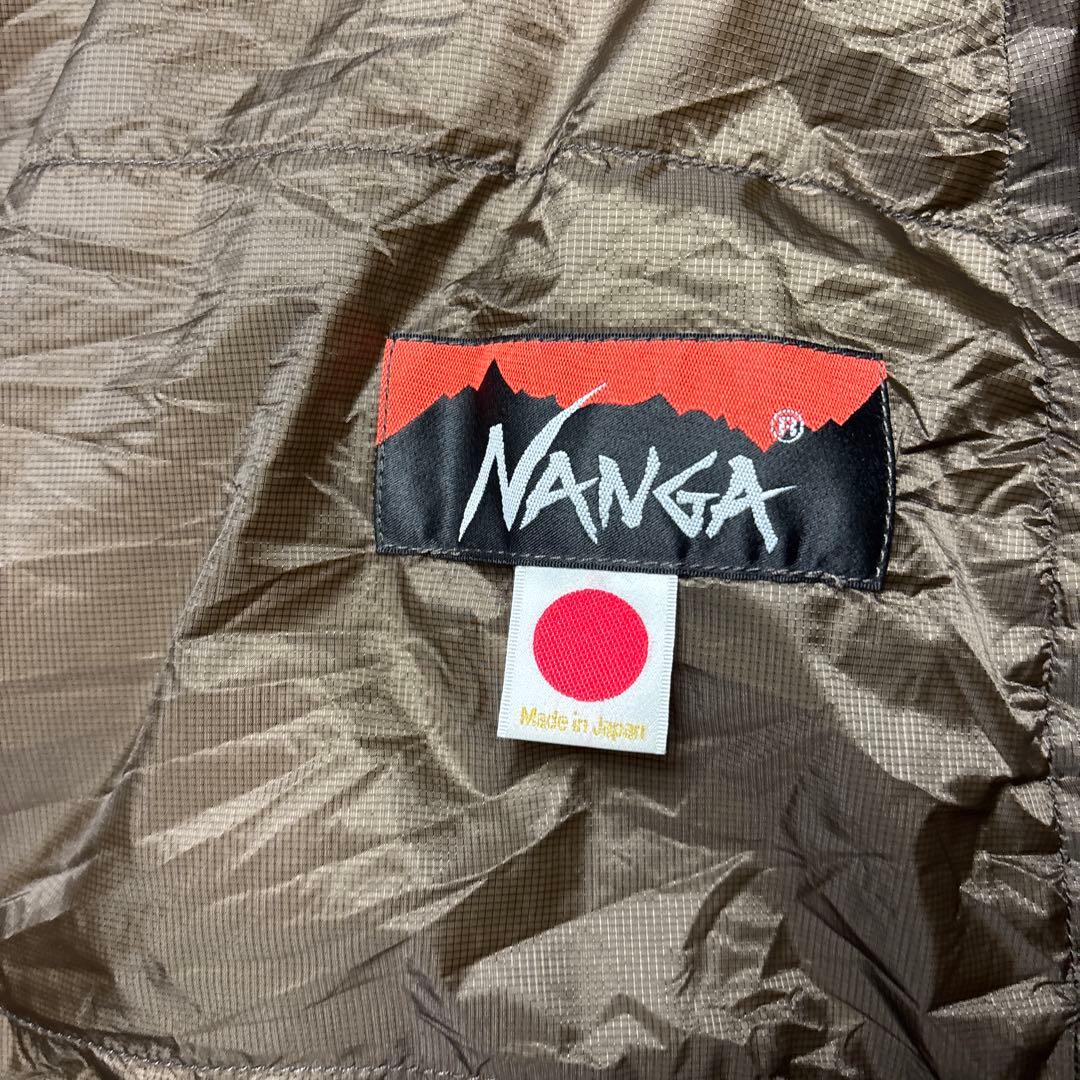 ナンガ オーロラテックスライト900DX レギュラー ブラウン ダウン シュラフ