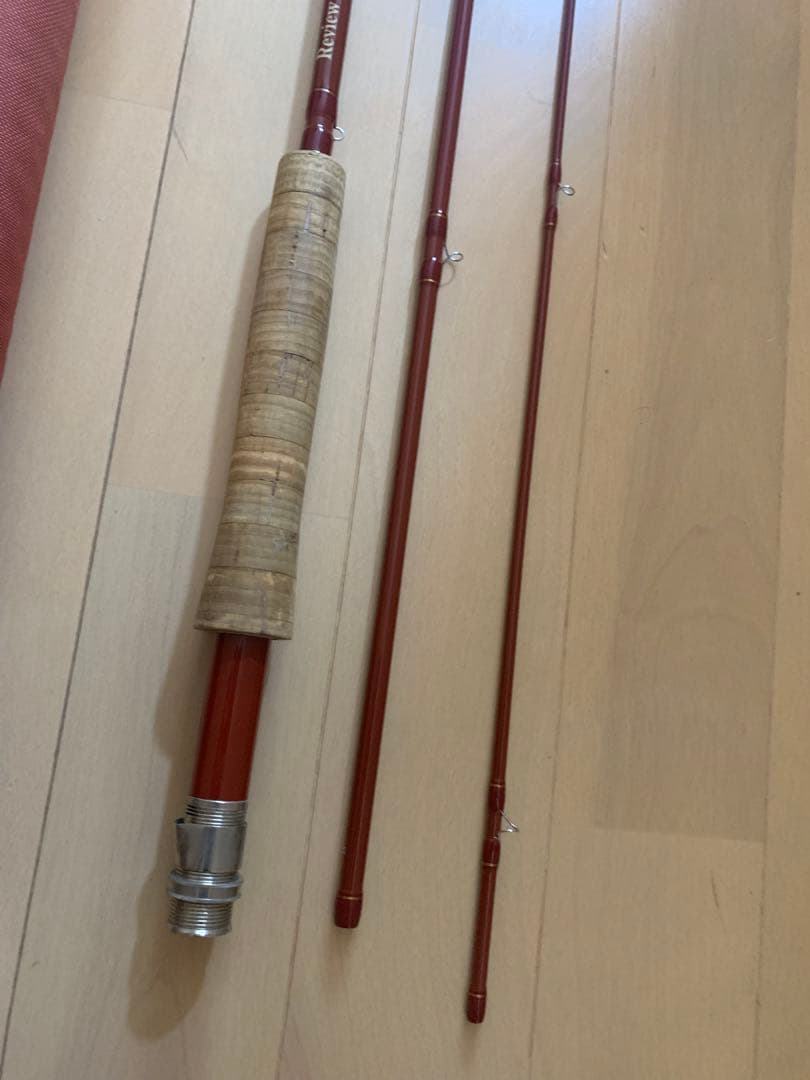 m*1様 レビュー 初期 グラス フライロッド　フライフィッシング　hardyウ
