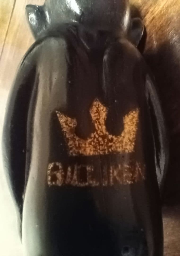 レア ヴィンテージ 1920年代 英国製 ビリケンさん 黒 ブラック ヨーロッパ