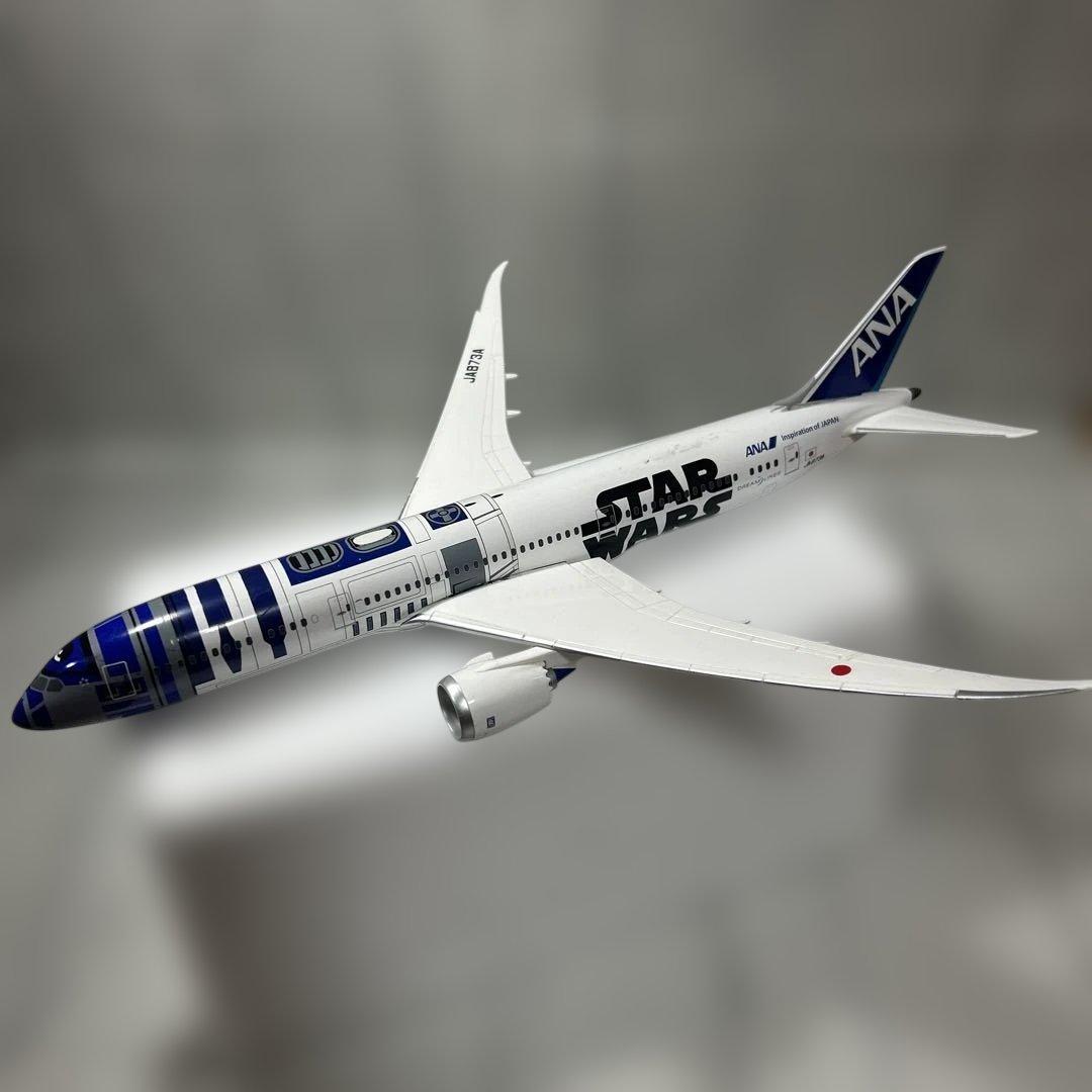 【ジャンク】ANA Star Wars R2-D2 特別塗装機　B787-9