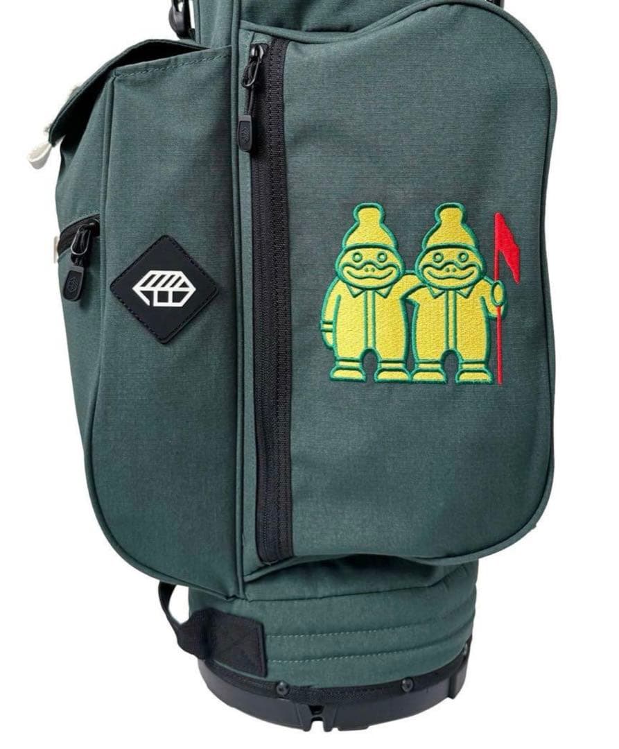 ゴルフィッカーズ x JONES ゴルフバッグ LGB1 グリーン・段ボールなし