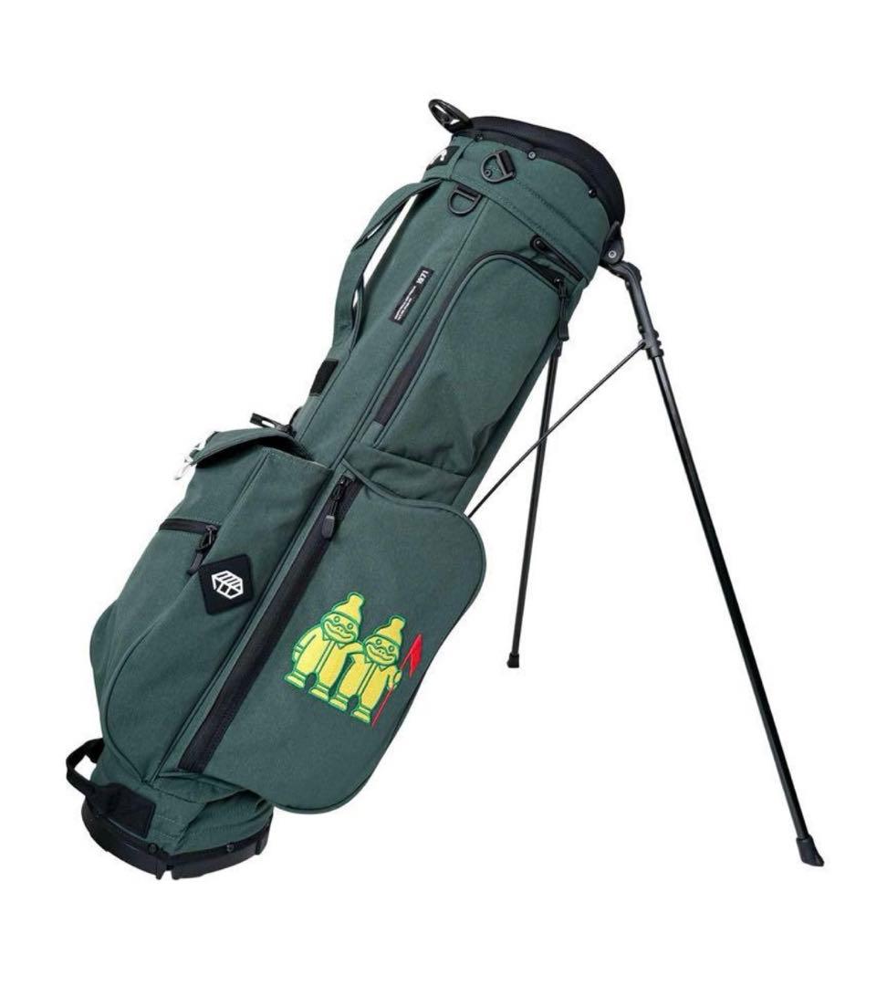 ゴルフィッカーズ x JONES ゴルフバッグ LGB1 グリーン・段ボールなし