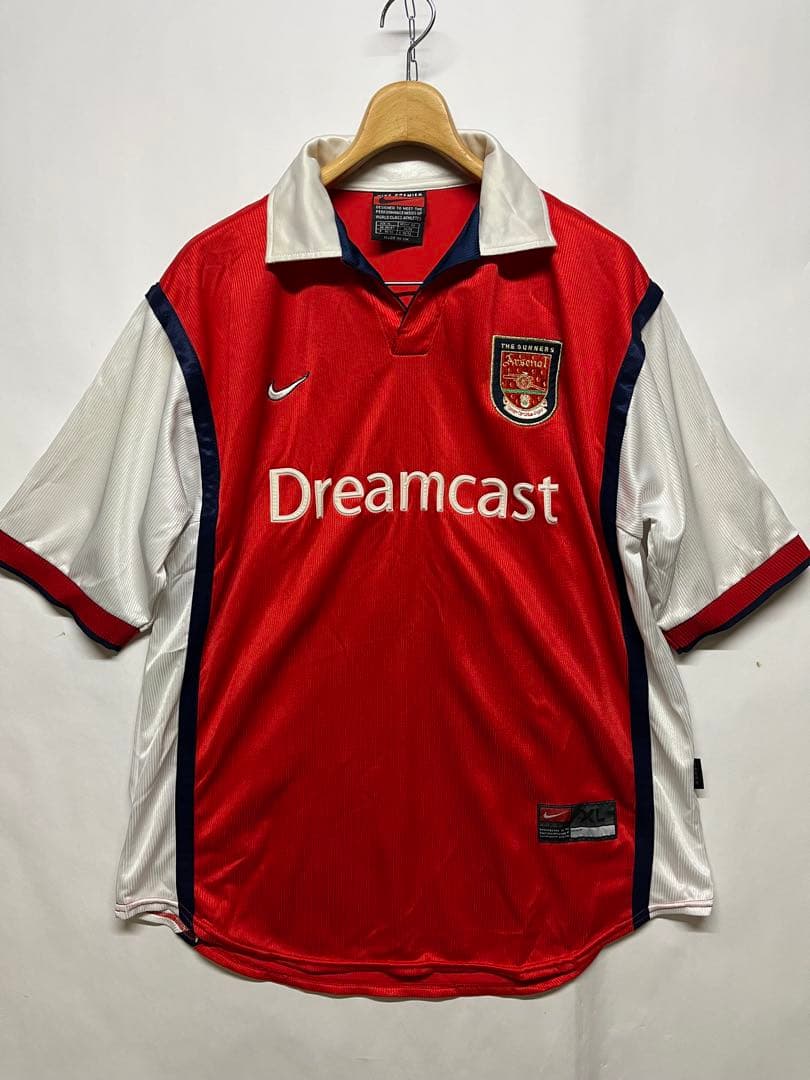 希少 ナイキ 90’s アーセナル ホーム ユニホーム ドリームキャスト XL