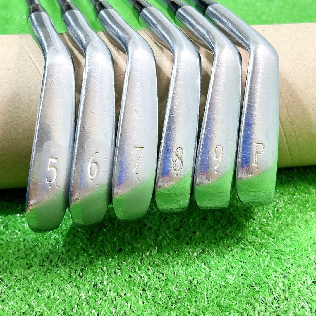 【稀少カスタム】ミズノプロ 518/118 コンボアイアン 6本セット