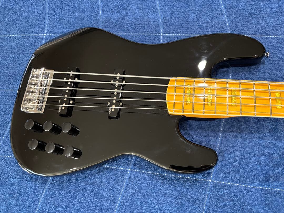 【USED/良品】Markbass MB GV5 Gloxy 黒 5弦ベース