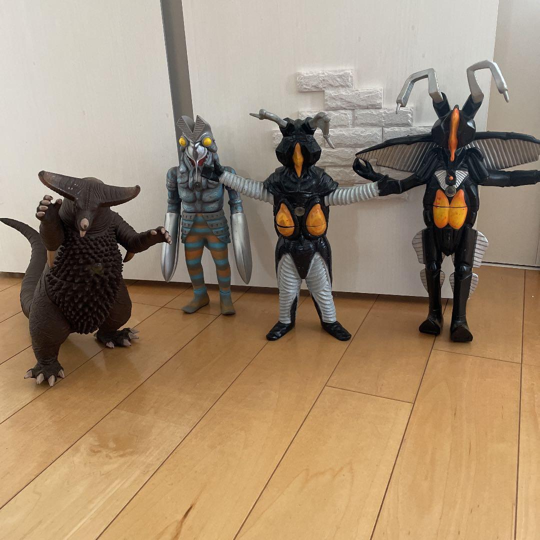 バルタン星人　ゼットン　ウルトラマン怪獣特大　レトロ