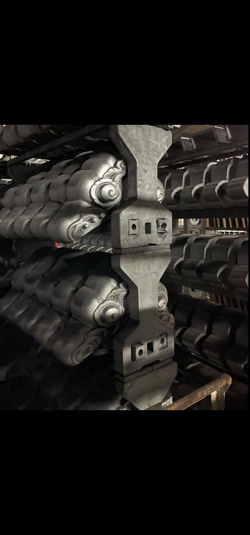 鬼瓦、シャチホコ、新品未使用