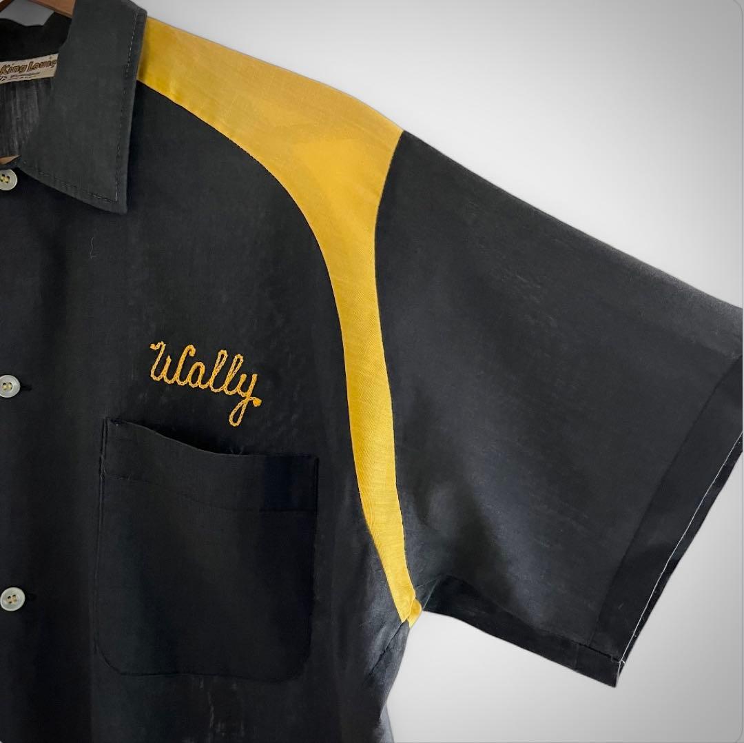 King Louie★ボーリングシャツ★USA製★刺繍入り