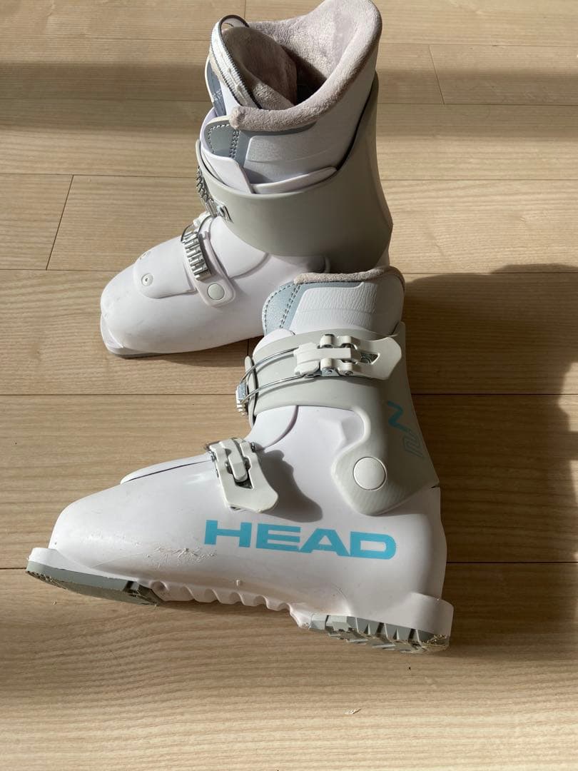 HEAD 子ども用スキー ブーツ ホワイト