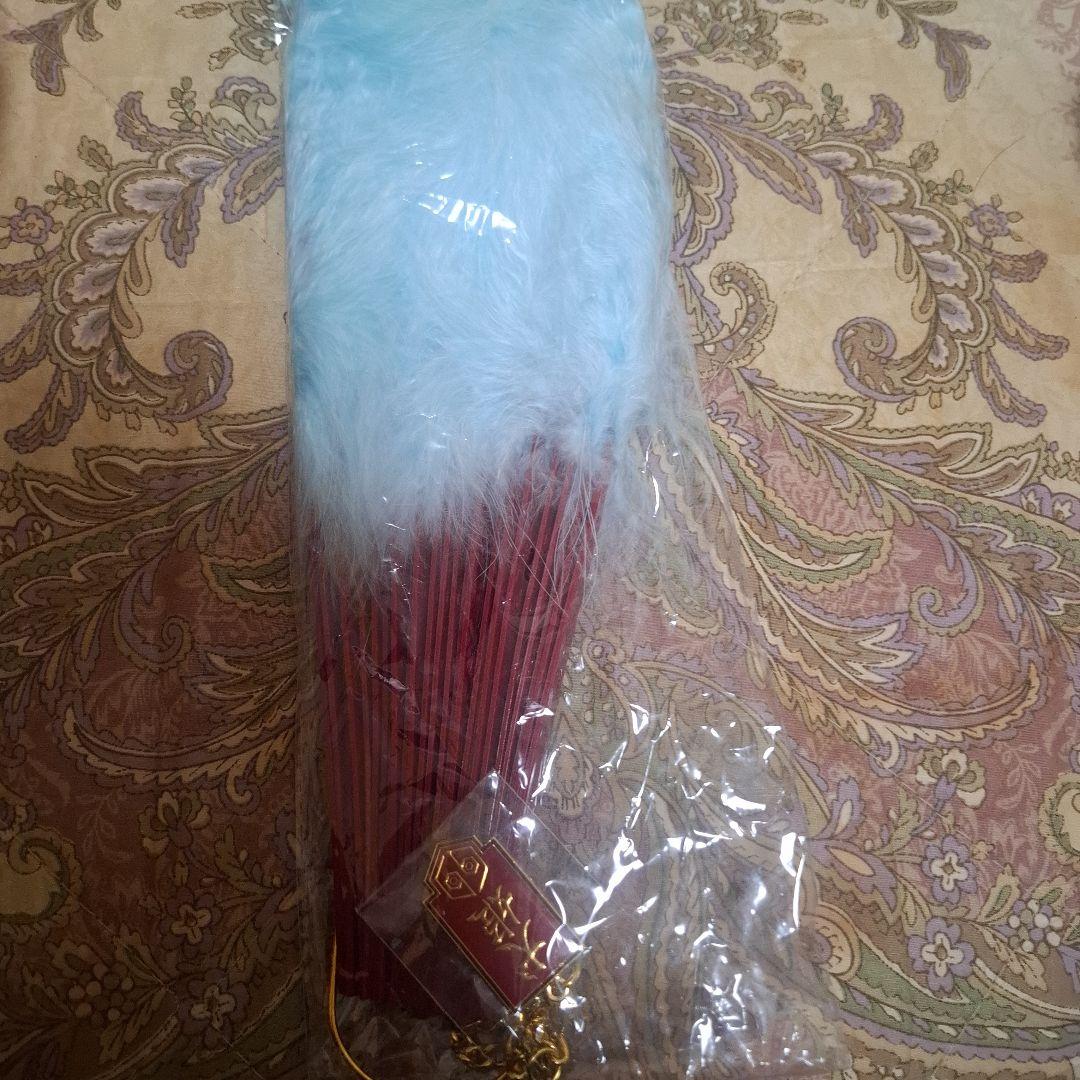 女王蜂　オリジナルジュリ扇　犬姫