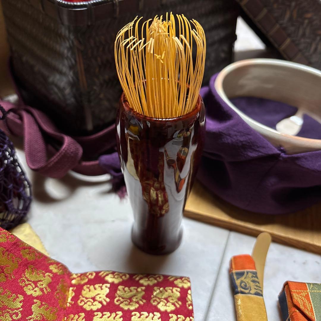 茶道具　茶箱（ちゃばこ）の道具一式