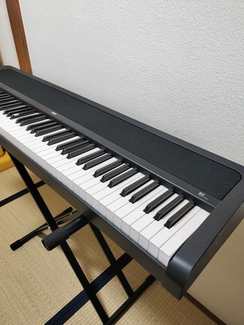 KORG B2 電子ピアノ　折りたたみスタンド付き