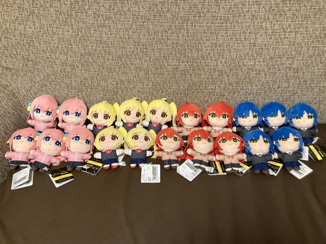 ぼっち・ざ・ろっく！ みにコレ ぬいぐるみマスコット 20点セット