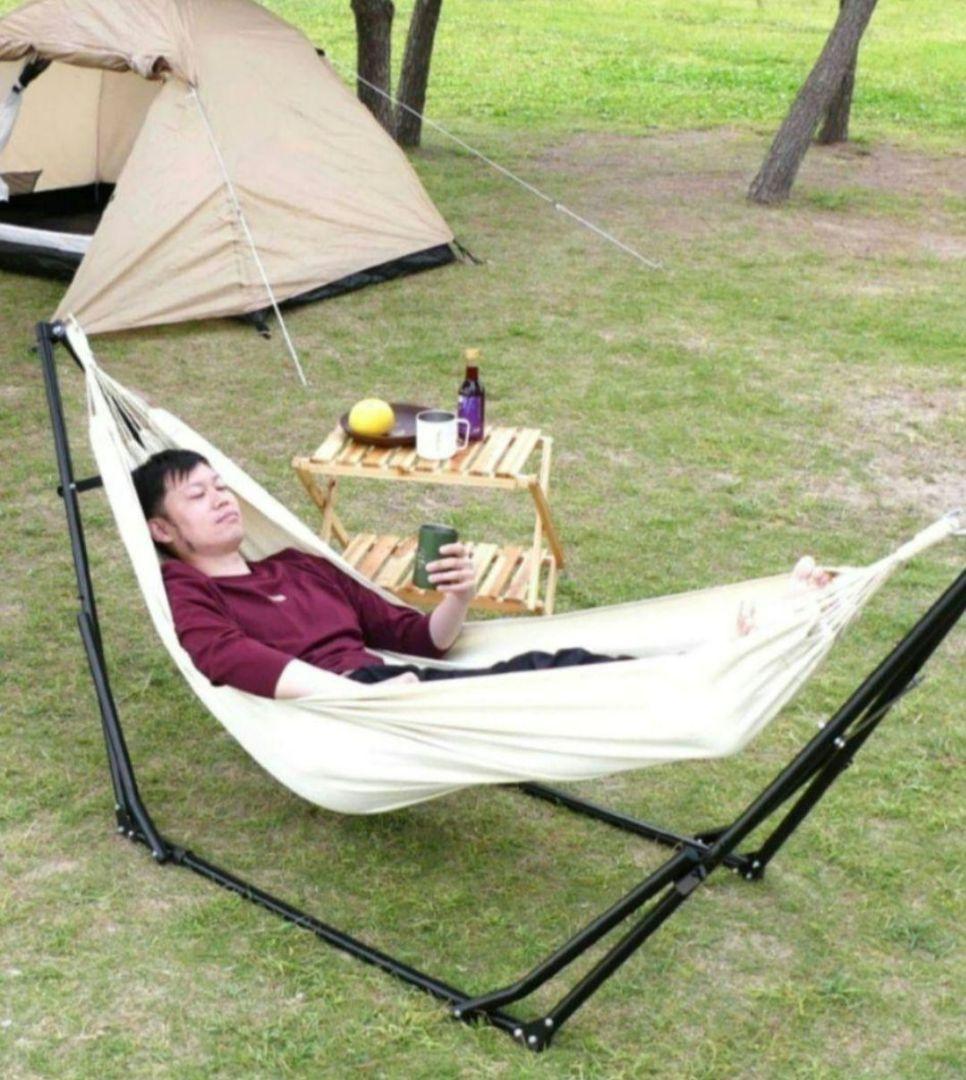 新品未使用 イグニオ　3ウェイハンモック : ベージュ