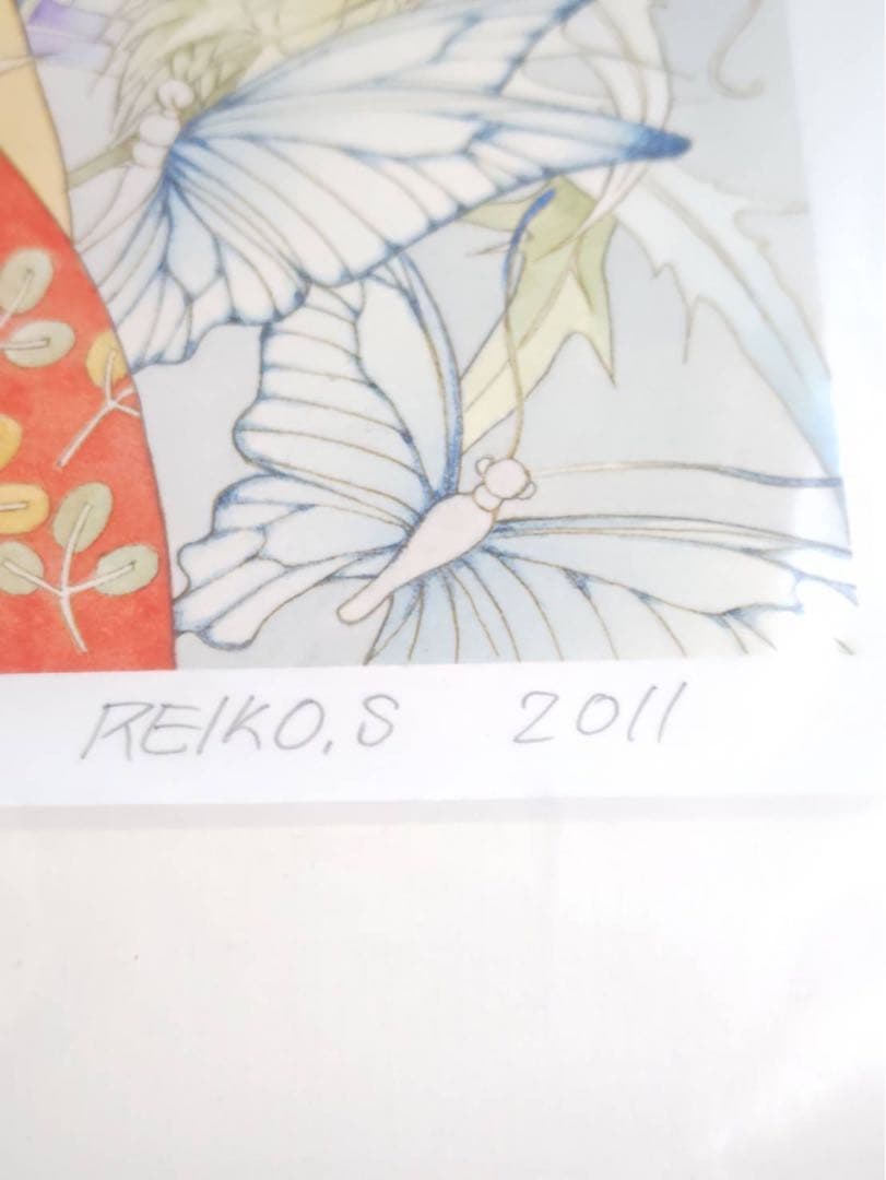 Lala35周年記念 複製原画 輝夜姫 清水玲子 直筆サイン シリアルナンバー入