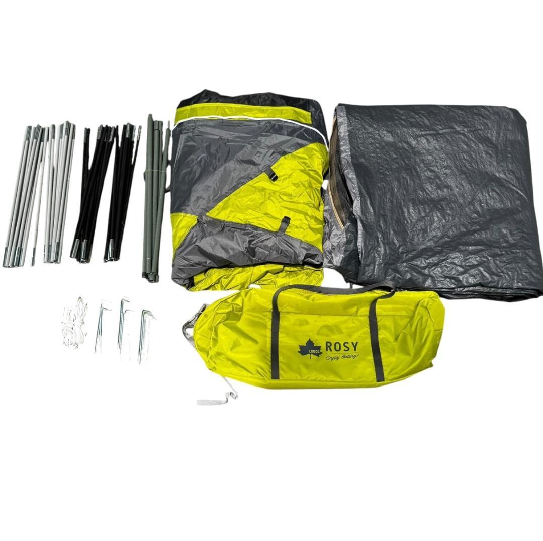 【ほほ未使用】LOGOS ROSY DOUBLE XL-BJテント アウトドア